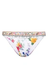 Camilla Plumes And Parterres Crystal Mini Regular Bikini Bottoms In Multicolor
