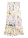 Camilla Botanical Ballads Wide-leg Pants In Multi