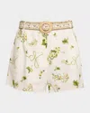 Camilla Botanical Utopia Tuck Front Shorts