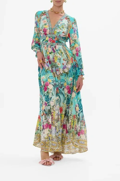 Camilla Button Dress With Shaped Waistband Gardens Of Queluz