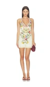 Camilla Button Front Halter Playsuit In White