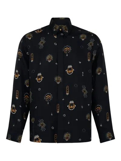 Camilla Call Me Cleopatra Shirt In Black