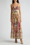 Camilla Call Of The Canal Silk Chiffon Maxi Dress In Call Of The Canal