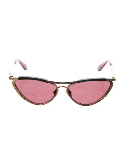 Pre-owned Camilla Cat-eye Tinted Sunglasses W/ Tags In Multi