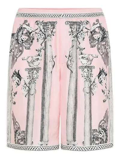 Camilla Cave Of Wonders Bermuda Shorts In Pink