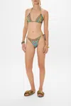 Camilla Chain Trim Tri Bikini Desert Visions
