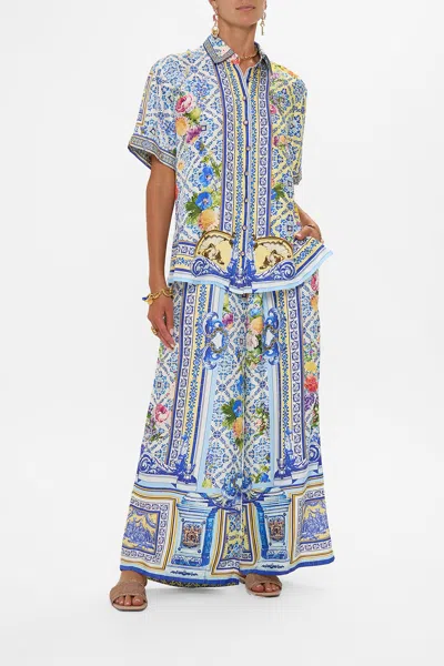 Camilla Classic Shirt Wall To Wall Wonders In Blue