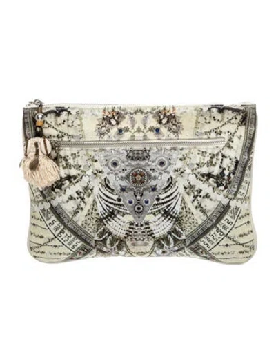 Pre-owned Camilla Clutch In Multicolor