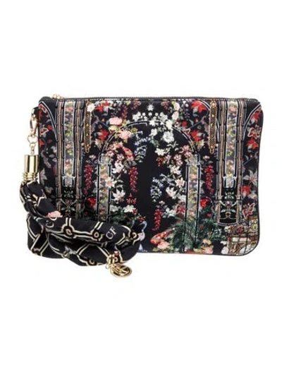 Pre-owned Camilla Clutch W/ Tags In Blue