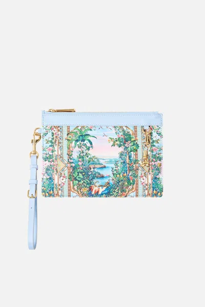 Camilla Clutch With Wristlet Sisi Society In White