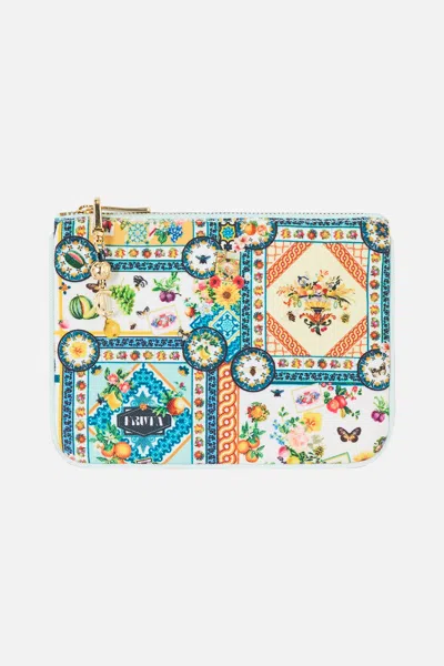 Camilla Coin And Phone Purse Magic Of The Mercado In Blue