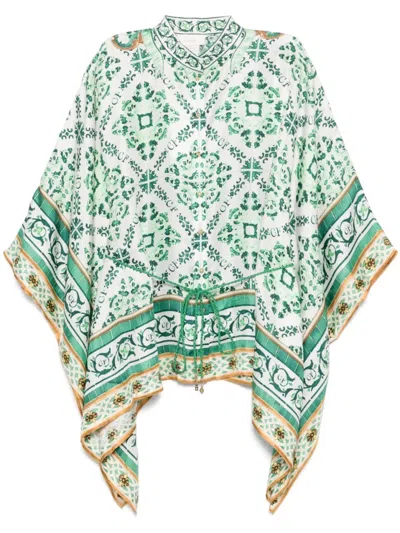 Camilla Corridor Of Calm Shirt In Green