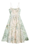 Camilla Palacio Playground Midi Dress In Palacio Playground
