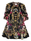 Camilla Cotton Dress In Multi