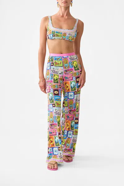 Camilla Coverup Pants Salty Splendour In Multi