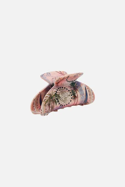 Camilla Crystalled Hair Clasp Millas Got Mail In Pink