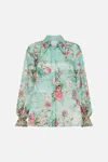 Camilla Curved Collar Blouse The Jewellery Museum