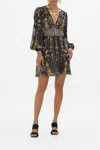 Camilla Curved Waistband Short Dress Cartouche Kingdom
