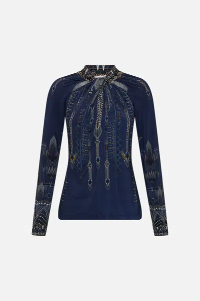 Camilla Cut Out Jersey Top The Egypt Effect