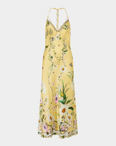 CAMILLA DAISY CHAINS CHAIN DETAIL SLIP DRESS