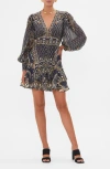 Camilla Button Front Frill Dress Dance With The Duke
