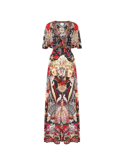 Camilla Daughters Of Duende Maxi Dress In Black
