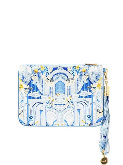 Camilla De Nada Granada Clutch Bag In White