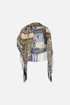 Camilla Diamond Scarf With Tassels Make Me Your Mosaic