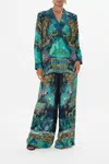 Camilla Double Breasted Soft Jacket Defy Gravity In Multi