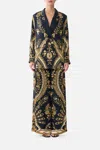 Camilla Double Breasted Soft Jacket Taurus Rising In Multi