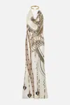 Camilla The Goddess Energy Draped Necklace Maxi Dress
