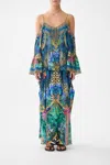 Camilla Drop Shoulder Top Animal Alchemy In Blue