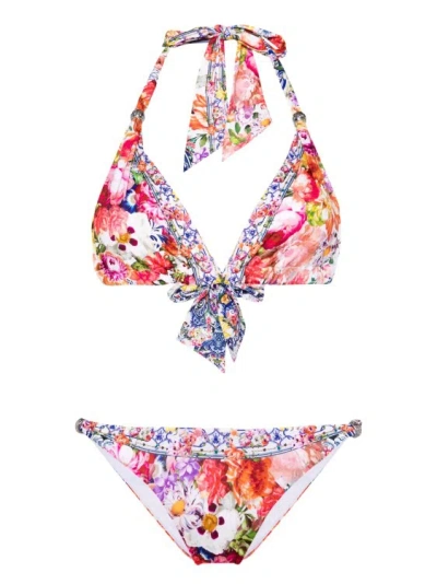 Camilla Dutch Is Life Floral-print Multicolor Swimsuit