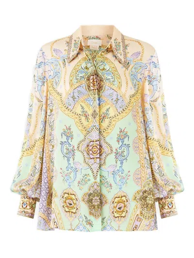 Camilla East Of Istanbul Shirt In Yellow