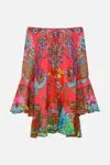 Camilla A Line Frill Dress Windmills And Wildflowers