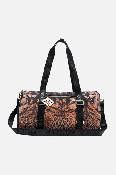 Camilla Active Barrel Bag Running In The Wild In Black