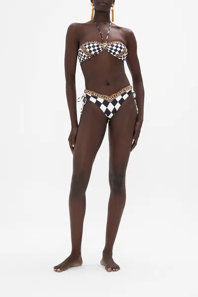 Camilla Bandeau With Trim Detail Duomo Dynasty In Black