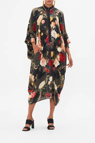 Camilla Batwing Kaftan Magic In The Manuscripts In Black