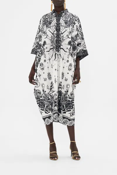 Camilla Batwing Kaftan Tales Of Tattoo In White