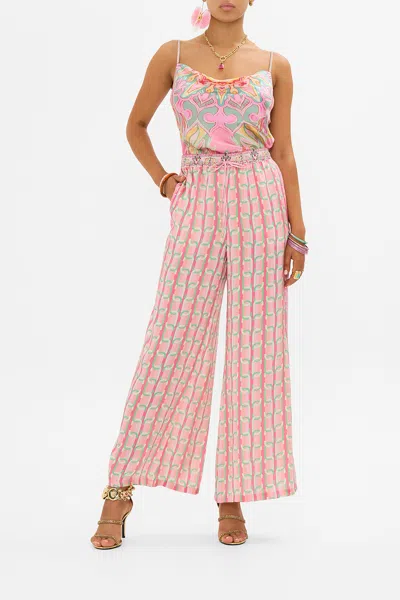 Camilla Bias Cami Tea With Tuschinski In Pink