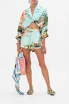 Camilla Boxer Short From Sorrento With Love In Blue
