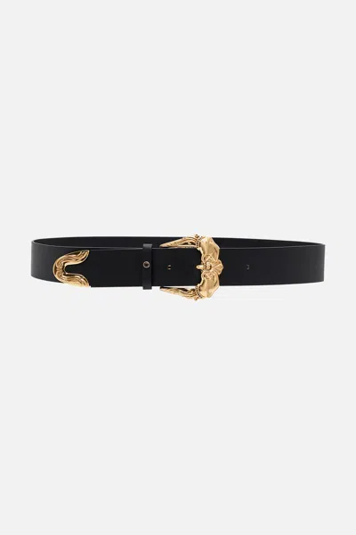 Camilla Buckle Belt Solid Black