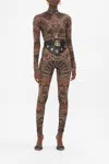 Camilla Catsuit Masked At Moonlight In Black