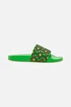Camilla Celeste Silicone Pool Slide Good Vibes Generation In Green