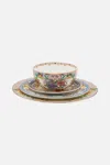 Camilla Ceramic 4 Piece Dinner Set Caterina Spritz