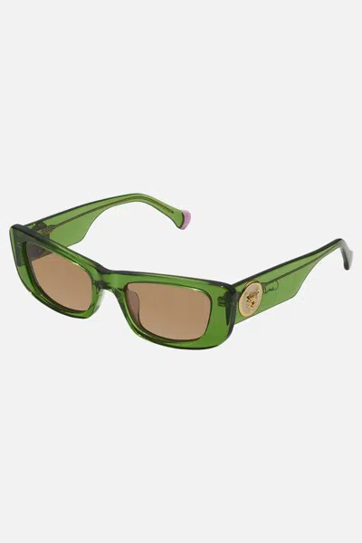 Camilla Ciao Ciao Sunglasses Khaki In Green