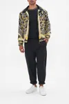 Camilla Cropped Zip Through Jacket Tether Me Not In Black