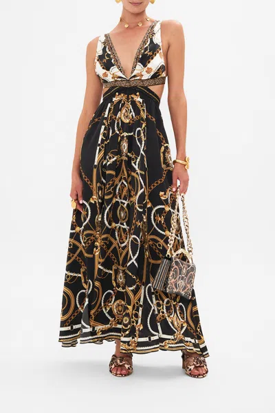 Camilla Cut Out Back Dress Coast To Coast In Black