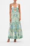 Camilla Cut Out Bodice Dress With Tiered Skirt Dreaming In Dutch