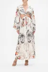 Camilla Cut Out Dress With Knot Front De Haar Memoirs In White